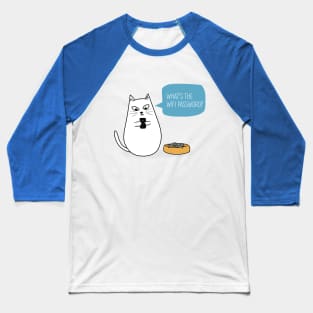 Wifi Cat Baseball T-Shirt